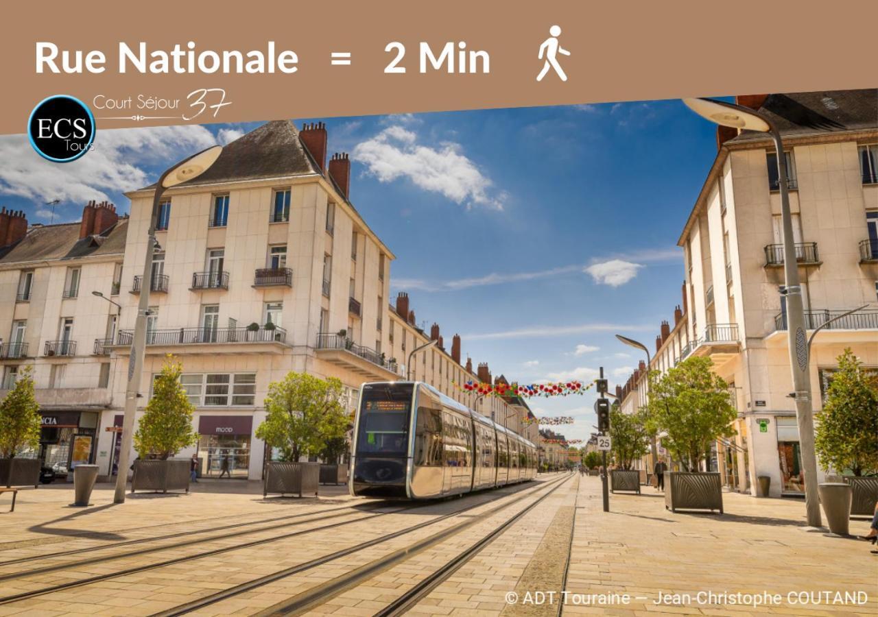 Le Constantine - Quartier Historique - Charme & Ancien Leilighet Tours Eksteriør bilde