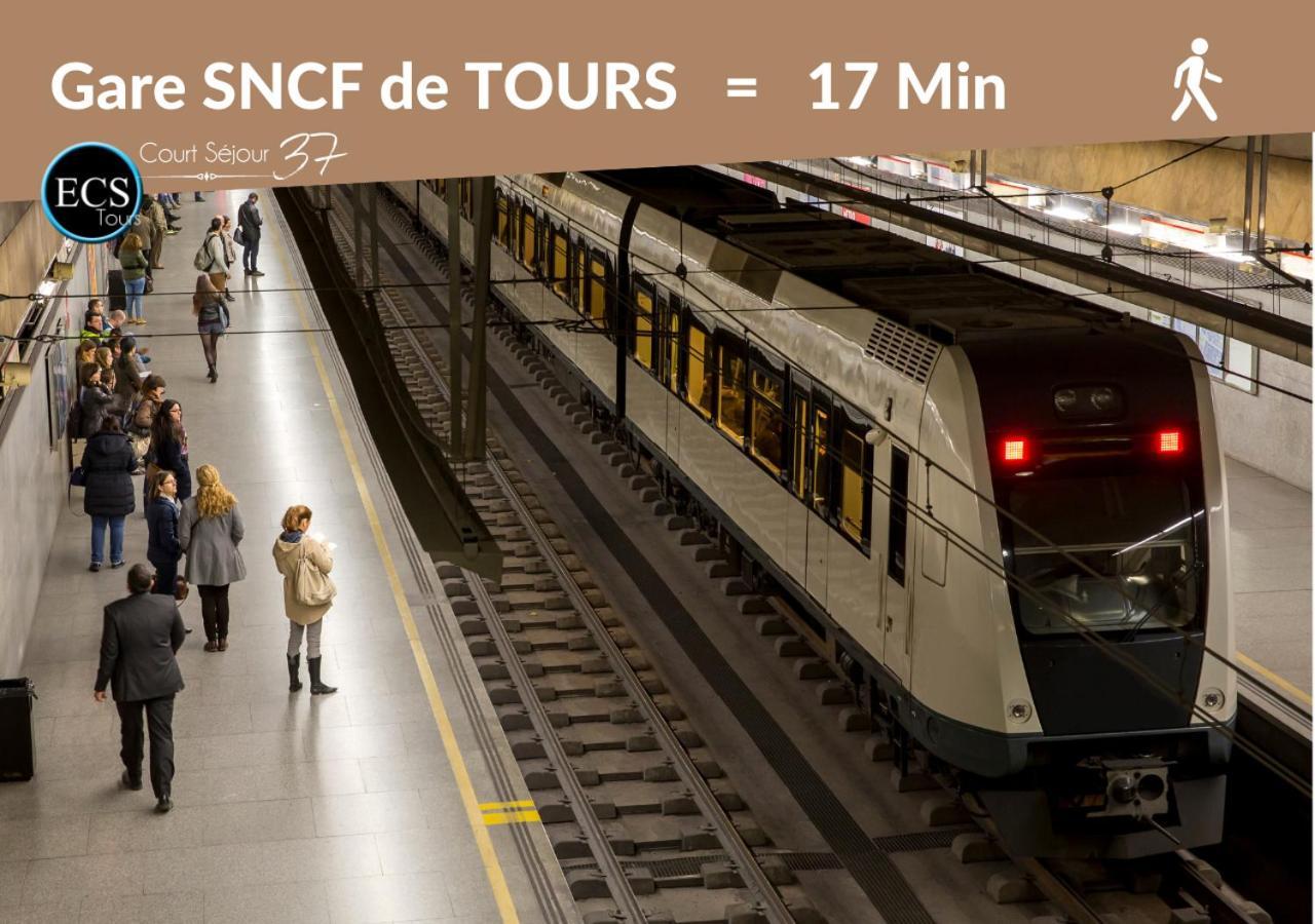 Le Constantine - Quartier Historique - Charme & Ancien Leilighet Tours Eksteriør bilde
